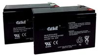 Razor e200 Battery Replacement by Casil 12v 8ah F2 (2 Pack)