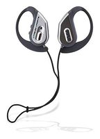 Pyle PWBH18SL Water Resistant Bluetooth Streaming Wireless Headphones with Built-in Microphone, Silver