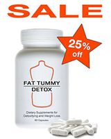 Fat Tummy Detox - 60 Capsules - Sale 25% Off - Dietary Supplement for Detoxifying and Weight Loss - Fat Tummy Detox Capsules are perfect for busy people on the go. No mess, No fuss, No time