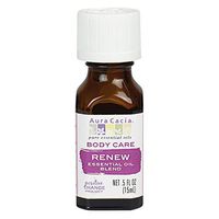 Aura Cacia Renew Body Care Essential Oil Blend | 0.5 fl. oz.