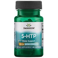 Swanson Amino Acid 5-Htp Extra Strength 100 Milligrams 60 Capsules