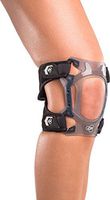 DonJoy Performance WEBTECH Short Knee Support Brace with Compression Undersleeve: Black, Small