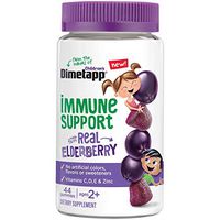 Children’s Dimetapp Elderberry Gummies (44 Count) Immune Support for Kids, Vitamins C,D,E & Zinc, No Artificial Colors, Flavors or Sweeteners