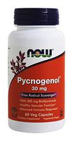 NOW Foods - Pycnogenol Free Radical Scavenger 30 mg. - 60 Capsules