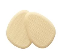 Gentle Meow 4 Pairs Front Half Insoles Feet Shockproof Forefoot Insoles, Skin Tone