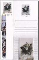 Keeshond Stationery Gift Set