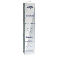 Medline NON26224 Avant Deluxe Non-Sterile Gauze Sponge, 2" x 2", 4-Ply (Pack of 8000)