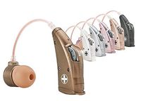 DTMCare New Digital Hearing Amplifier UP6B73 with 6 color options. Behind-The-Ear style sound enhancer amplifier. One P13 cell battery last up to 95 hours. Come with 4 sizes of ear buds.