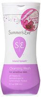 Summer's Eve Cleansing Wash for Sensitive Skin, Island Splash 9 oz