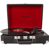 Crosley CR8005A-BL Cruiser Portable 3-Speed Turntable, Blue