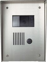 Aiphone KA-FSH Vandal- and Weather-Resistant Stainless Steel Housing for KA-DAR, KB-DAR, and KC-DAR Audio/Video Door Stations, Flush Mount
