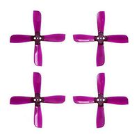 Gemfan 2035 - 4 Blade Bullnose - Purple PC (Set of 4) FPV Drone Racing