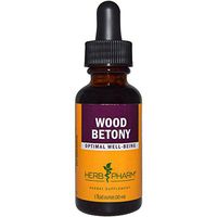 Herb Pharm, Wood Betony, 1 fl oz (30 ml) - 2pc