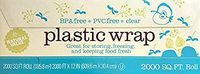 Natural Value Clear Plastic Wrap / 2,000 sq. ft. roll