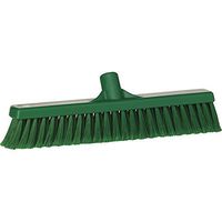 Vikan 31782 Fine Sweep Floor Broom Head, Polypropylene Block, 16-1/2" Bristle, Green