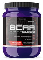 Ultimate Nutrition Flavored BCAA Powder - Caffeine Free with 3g Leucine 1.5g Valine 1.5g Isoleucine - Post Workout Amino Acid Supplement, Fruit Punch, 30 Servings