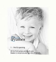14x16 Polar White / Porcelain Custom Mat for Picture Frame with 10x12 opening size (Mat Only, Frame NOT Included)