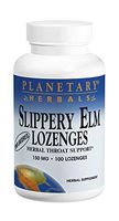 Slippery Elm Lozenges Strawberry Planetary Herbals 200 Lozenge