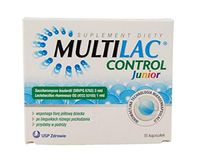 MULTILAC Control Junior - Probiotic for Children - 15 Capsules - Gluten-Free and Suitable for Vegans