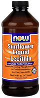 Now Foods Sunflower Liquid Lecithin, 16oz- 4 Pack by Now Foods
