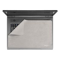 Laptop Screen Protector, Keyboard Cover, Cleaning Microfiber Wipe, Swiper Pad for 15.4" Laptop (Alloy)