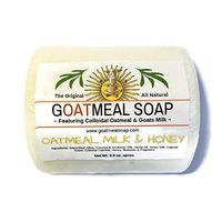 Goat Milk & Honey Products - Beekman - All Natural For Eczema - Psoriasis - Sensitive Skin - Palm & SLS Free - Non GMO - Free Fast Ship Over $25 (Oatmeal Milk & Honey, 3.5 oz Soap)