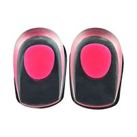 Dr Rogo Heel Cups Gel Heel Pads Gel Cushion Cups Posture Corrective Ideal for Those Suffering from Heel Spurs, Plantar Fasciitis and Achilles Tendonitis- 2 Pack (Women)