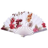 Dance Folding Fan,Chinese Retro Style Fan,Hand Hold Props for Dancing Cosplay Home Office Wall DIY Decoration