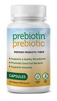 Prebiotin – Prebiotic Dietary Supplement Fiber Capsules – 120 Vegcaps – Professionally Formulated to Support Digestive Health – Balances Gut Microbiome, Boosts Your Own Probiotics & Enhances Immunity