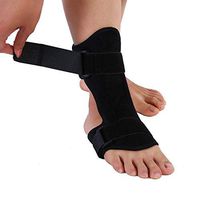 Posture Corrector Adjustable Foot Ankle Brace Support Foot Protection Joint Ankle Strap Orthosis,Black