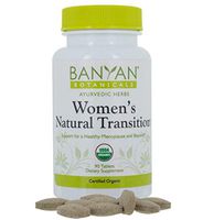 Banyan Botanicals Women's Natural Transition - USDA Organic, 90 Tablets - Cooling & Soothing - Herbal Hotflash Relief for Menopause*