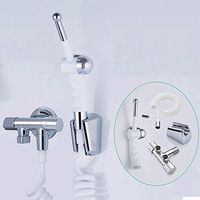 Tagke Bidet Sprinklers Household Anal Douche Cleaner Maternal Pregnant Women Wash Ass Private Parts Perineal Toilet Spray Gun (Color : Q)