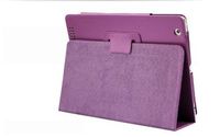 Inshang Upgrade Version Super Slim Leather Look Case for Ipad 4, Ipad 3, Ipad 2 with Sturdy Photo Frame Style Stand, Super Magnet to Maintain the Better Intelligent Auto Sleep Wake Function (s2zhe - purple)