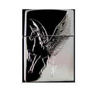 Lighter - Winged Pegasus Unipeg Alicorn High Polish Chrome - Star Int. Inc Brand