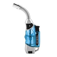 Simlug Windproof Windproof Adjustable Electric Fire Starter Stove Cooker Igniter for BBQ Camping Picnic(Blue)