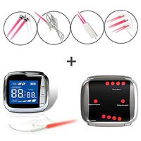 Wholesale Wrist Laser Watch Laser Therapy High Blood Sugar and high Blood Pressure smartwatch Cardio no Side Effects LLLT Device