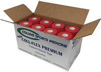 Coll-Flex - Self-Adhesive 2" x 6yd Cohesive Bandage - Red (24/Case)