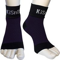 Compression Foot Sleeves (1Pair) for Men & Women BEST Plantar Fasciitis Socks for Plantar Fasciitis Pain Relief Achilles Tendon Heel Pain for Everyday 24/7 Use Arch Support + Ideal Gift Idea