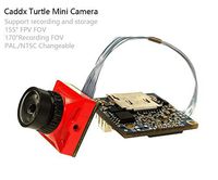 Caddx Turtle V2 FOV 155 Degree Super WDR Mini FPV Camera 1080P 60fps DVR HD Recording OSD for RC Drone
