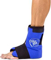 Ankle/Foot Ice Therapy Wrap - Perfect for Sprained Ankles, Plantar Fasciitis, Achilles tendonitis, and Swelling Feet - Ice Packs Included
