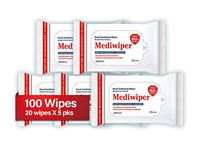 Refreshing Disinfecting Wipes Travel Size Alcohol-Free Wipe Sanitizes/Cleans/Disinfects/Deodorizes Bulk Wipes (100 Wipes, 20 x 5pks)