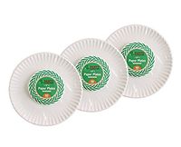 Disposable Paper Plates | Heavy-duty & Premium Quality White Dinnerware Set | Excellent for Weddings, Parties & More | 9 Inch Plate | 300 Count