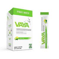 VAYA | Electrolyte Powder, Certified Organic - Non-GMO - Lemon Lime (15 Count, 16g Stick Packs). Electrolyte Drink Mix, Hydration Powder