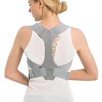 Posture Corrector Plus Adjustable Back Shoulder Spinal Support Belts for Men Women, Physical Therapy Brace for Upper Lower Back,Help Back Shoulder Pain Relief,M