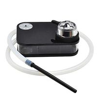 FFLOWER Hookah Set, Acrylic Hookah Set with LED Light Charcoal Holder Pipes Accessories for Gift,E