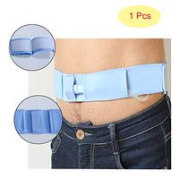 Abdominal Dialysis Belt, Adjustable Elastic Holder Catheter Protector, Tube Fixation Device,1Pcs,L