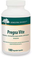 Genestra Brands - Pregna Vite - Supports Healthy Pregnancy with Folic Acid, Vitamin D and Iron - 180 Capsules