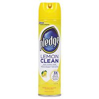 Pledge 697831 Furniture Polish, Lemon, 9.7 oz, Aerosol (Case of 12)