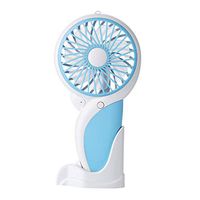 Roysberry Mini Handheld Fan, Portable Mini Fan with Display Screen USB Rechargeable Hand-held Cooling Fan