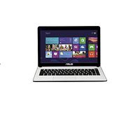 ASUS Laptop Computer / 14-inch Display Screen / Intel Pentium B980 Dual-core Processor / 4GB DDR3 RAM Memory / 320GB Hard Drive / 6-cell Battery / Webcam / HDMI / USB 3.0 / Windows 8 64-bit (Matte White)